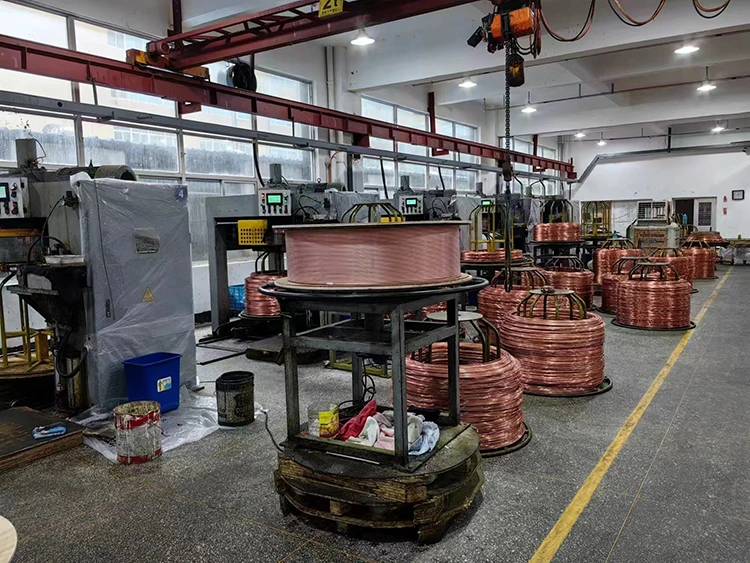 Red Copper Tube for Battery Cooling